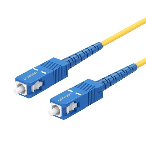 [70664] SC/UPC To SC/UPC Simplex Single Mode Fiber Optic Patch Cable 3M